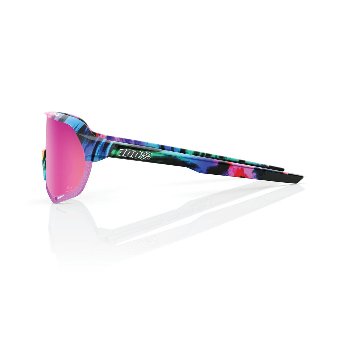 S2 - Peter Sagan LE Soft Tact Tie Dye - Purple Multilayer Mirror Lens